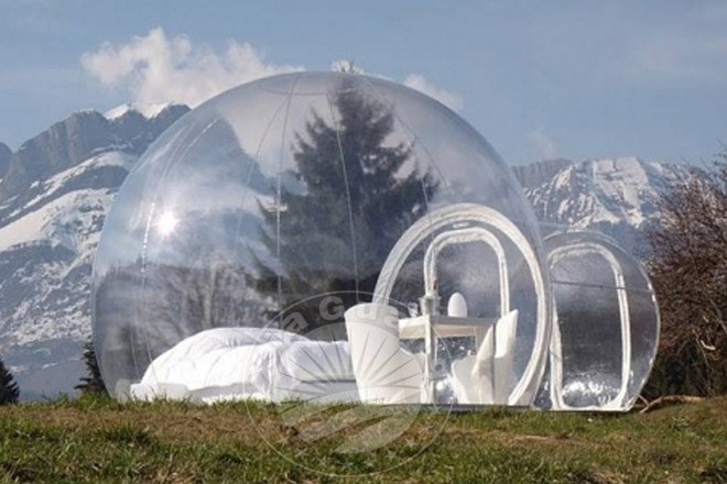 八公山充气泡泡屋